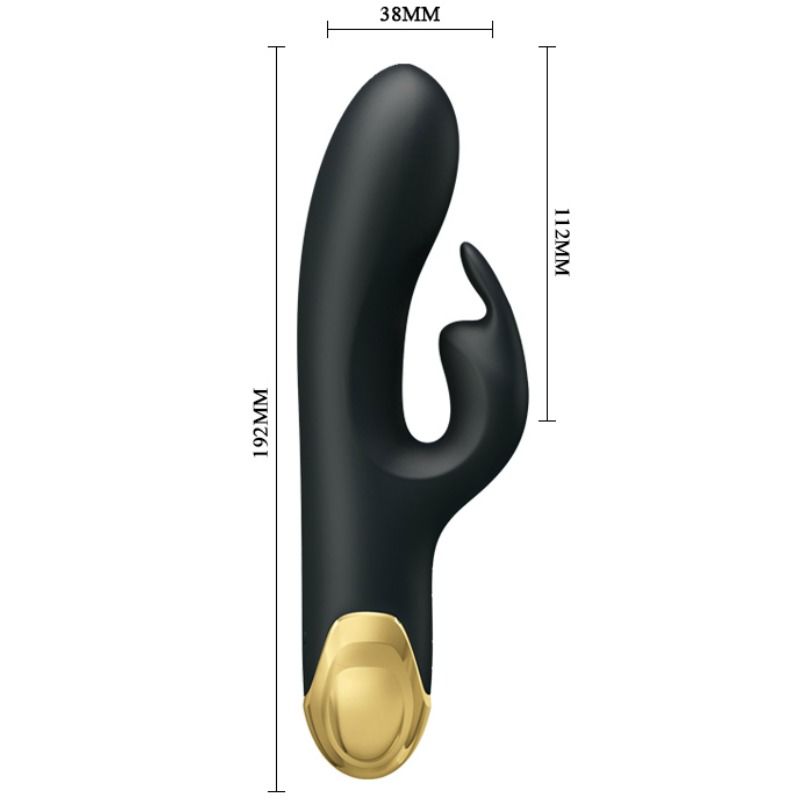 PRETTY LOVE - SLIMME DUBBELE GENOTVIBRATOR
