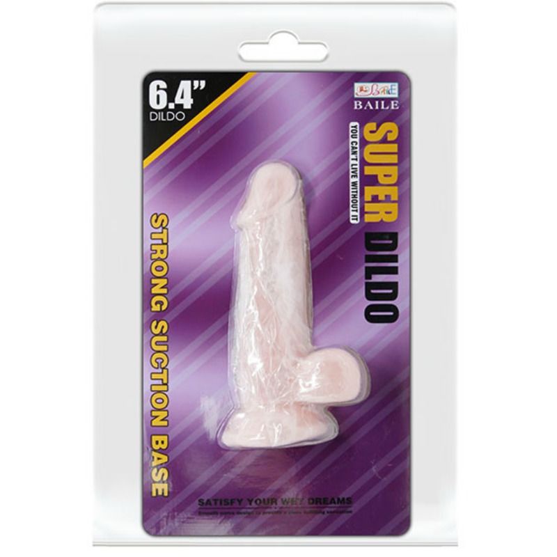 BAILE - SUPER REALISTISCHE NATUURLIJKE DILDO 16,5 CM