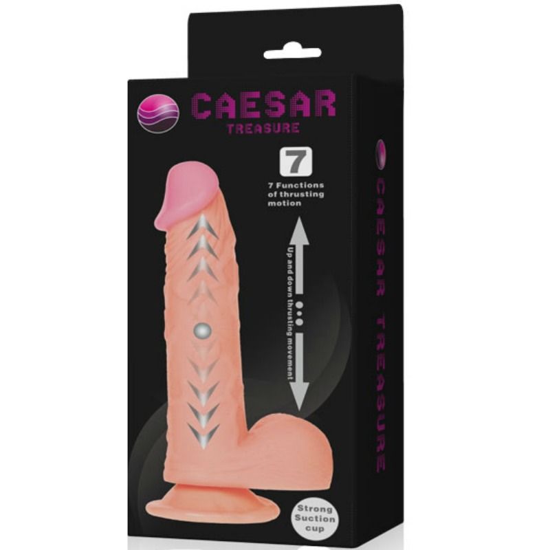 BAILE - CAESAR TREASURE REALISTISCHE DILDO MET UP & DOWN FUNCTIE