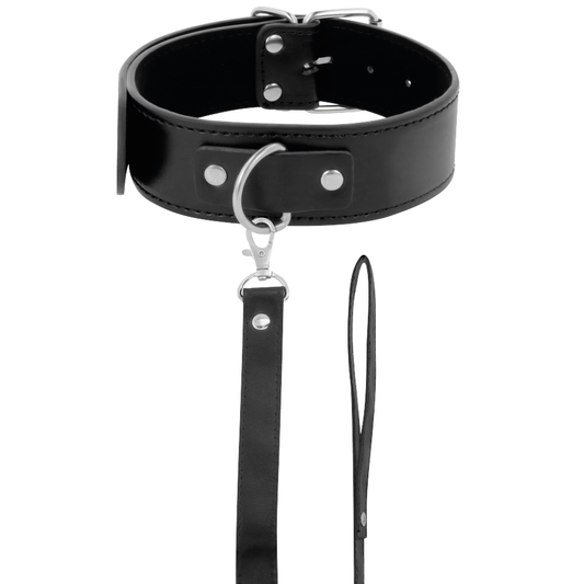 DARKNESS - HOUDINGSKETTING MET LEREN KETTING