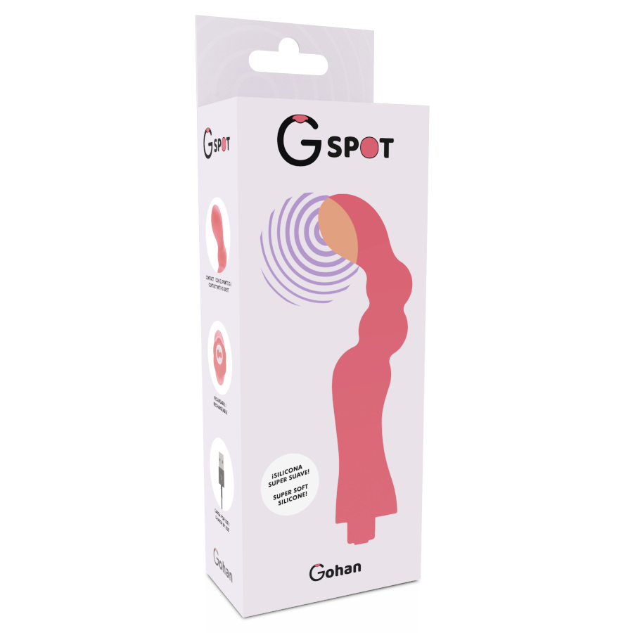 G-SPOT - GOHAH VIBRATOR LICHT ROOD
