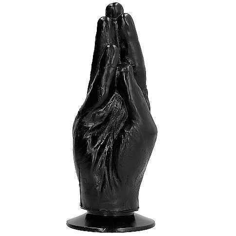 HELEMAAL ZWART - DILDO FISTING 21 CM