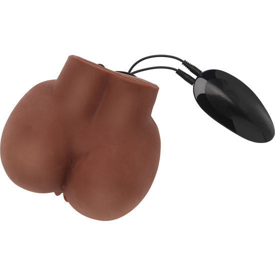 ACT - REALISTISCHE MASTURBATOR MET BRUINE VIBRATOR