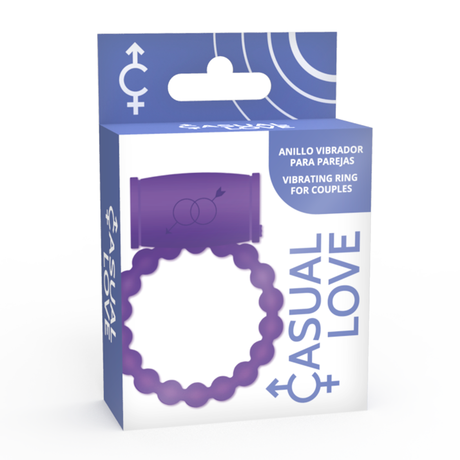 CASUAL LOVE - 25 PAAR VIBRATORRING VIOLET