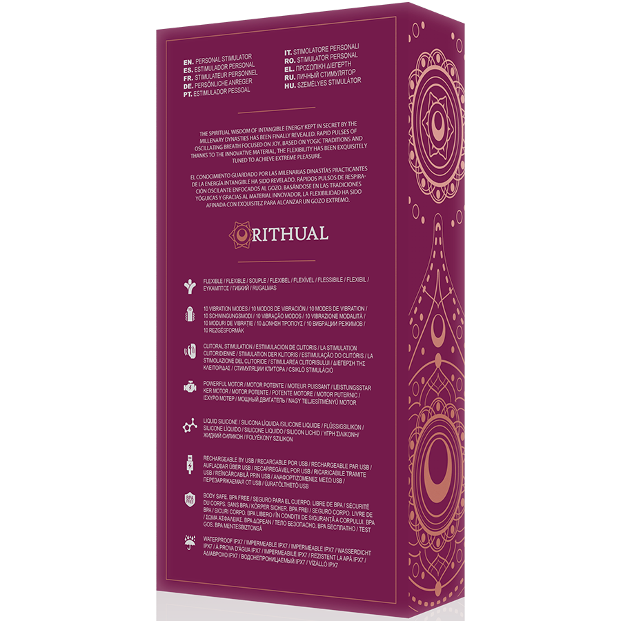 RITHUAL - ANUSARA MOTOR DUBBELE OPLAADBARE 2.0 ORCHIDEE