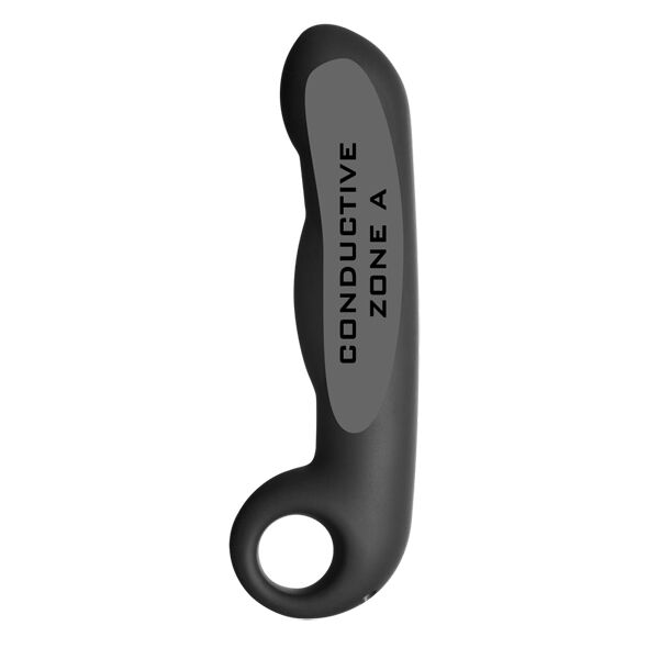 ELECTRASTIM - OVID SILICONE ZWARTE DILDO