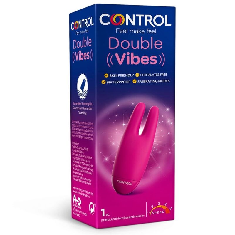 CONTROL - DUBBELE VIBES STIMULATOR