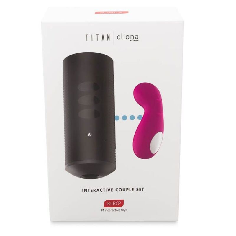 KIIROO - TITAN EN CLIONA LILA KOPPELSET