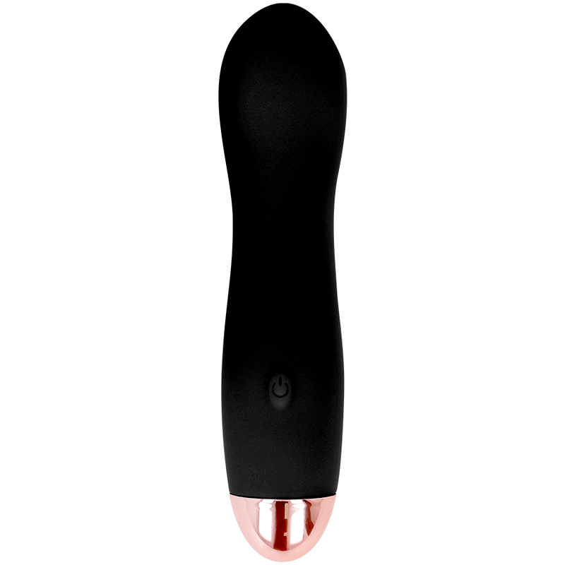 DOLCE VITA - OPLAADBARE VIBRATOR ONE ZWART 7 SNELHEDEN