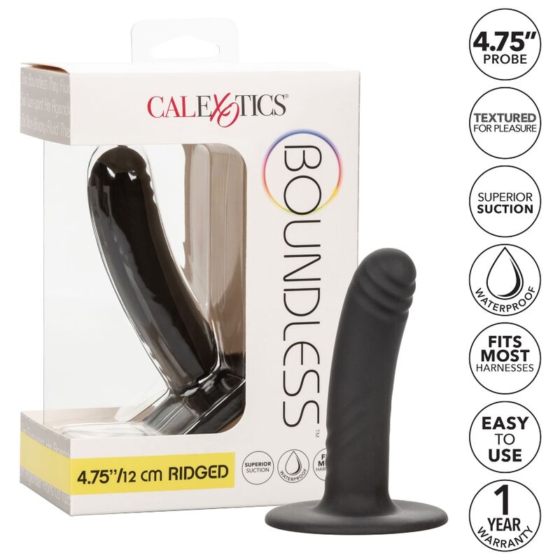 CALEXOTICS - BOUNDLESS DILDO 12 CM COMPATIBEL MET TUIGJE