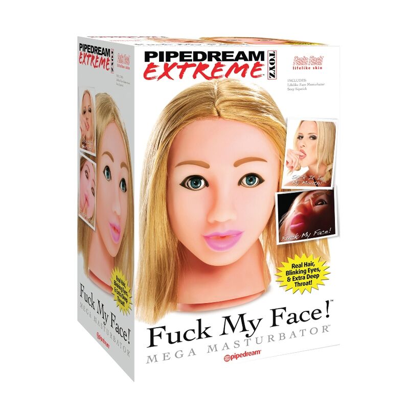 EXTREME TOYZ - FUCK ME MEGA MASTURBATOR BLONDE GEZICHT