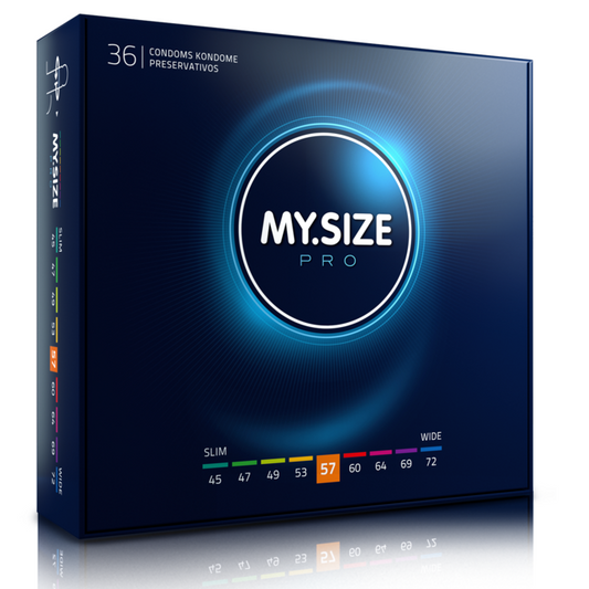 MY SIZE - PRO CONDOMS 57 MM 36 STUKS