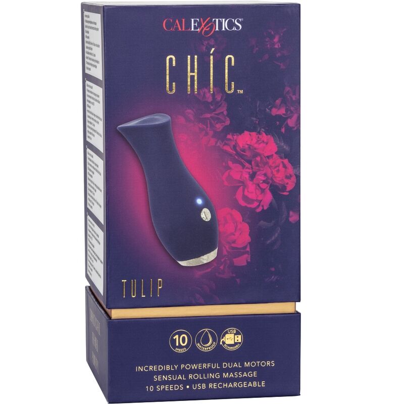CALEXOTICS - CHIQUE TULP MASSAGER - BLAUW