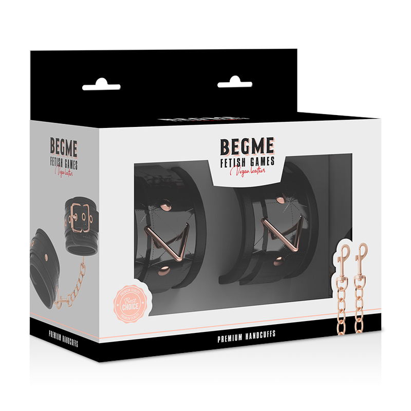 BEGME - ZWARTE EDITIE PREMIUM HANDBOEIEN MET NEOPREEN VOERING
