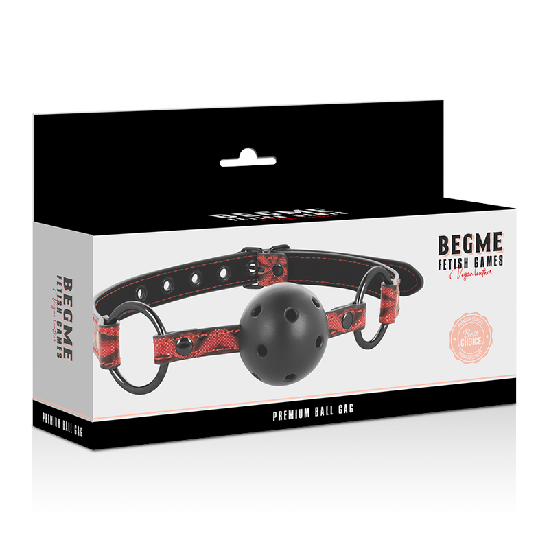 BEGME - RED EDITION VEGAN LEREN KAAK