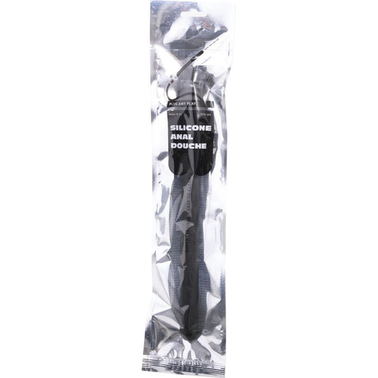 ALL BLACK - DOUCHE ANALE SILICONE 27 CM
