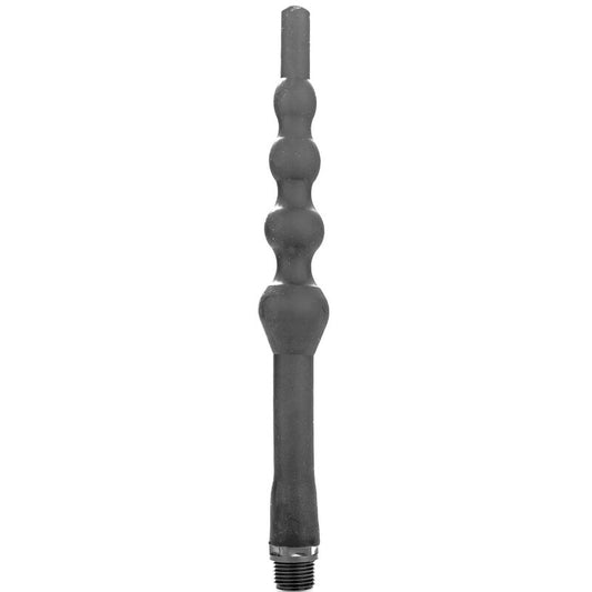 VOLLEDIG ZWART - KRAALTJES DOUCHE ANALE SILICONE 27 CM
