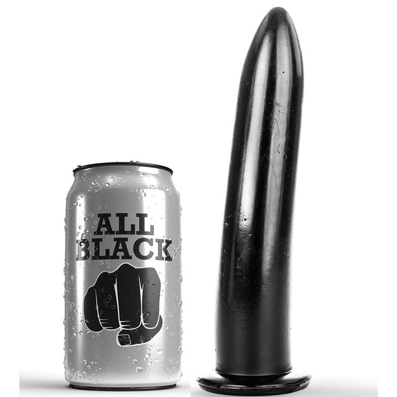 ZWART - ANALDILATOR EN VAGINADILATOR 20 CM