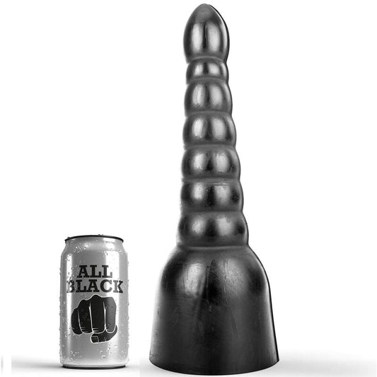 GEHEEL ZWART - DILDO 34 CM