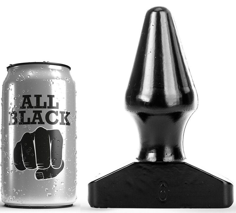 ALL BLACK - PLUG ANAAL 15,5 CM