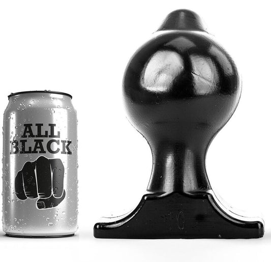 GEHEEL ZWART - PLUG 17,5 CM 10 BREED