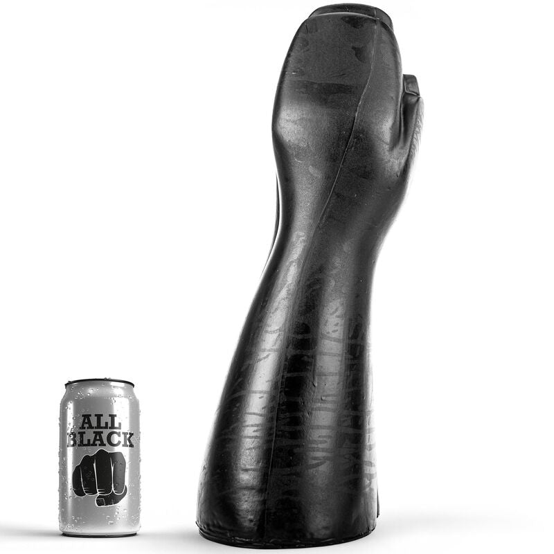 GEHEEL ZWART - DILDO FISTING 39 CM