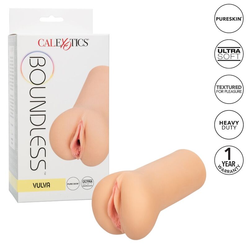 CALEXOTICS - BOUNDLESS VULVA STROKER LICHTE HUID