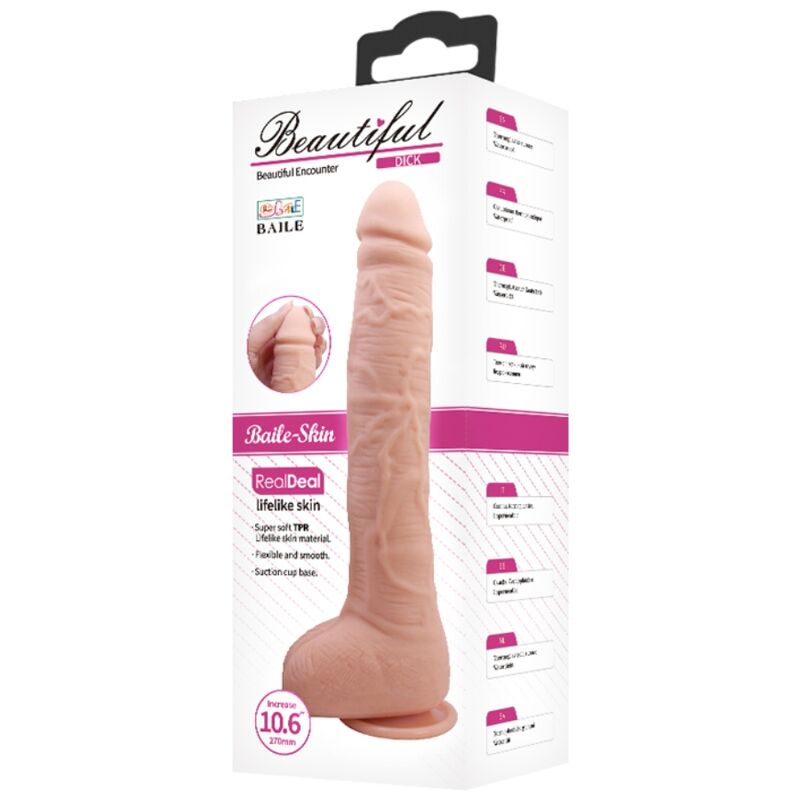 BAILE - FLEXIBELE REALISTISCHE DILDO