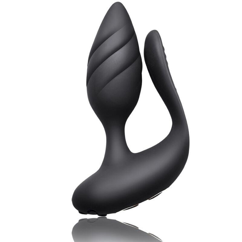 ROCKS-OFF - COCKTAIL PLUG AFSTANDSBEDIENING - ZWART