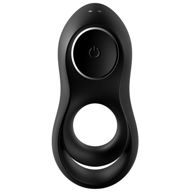 SATISFYER - LEGENDARY DUO RING VIBRATOR ZWART