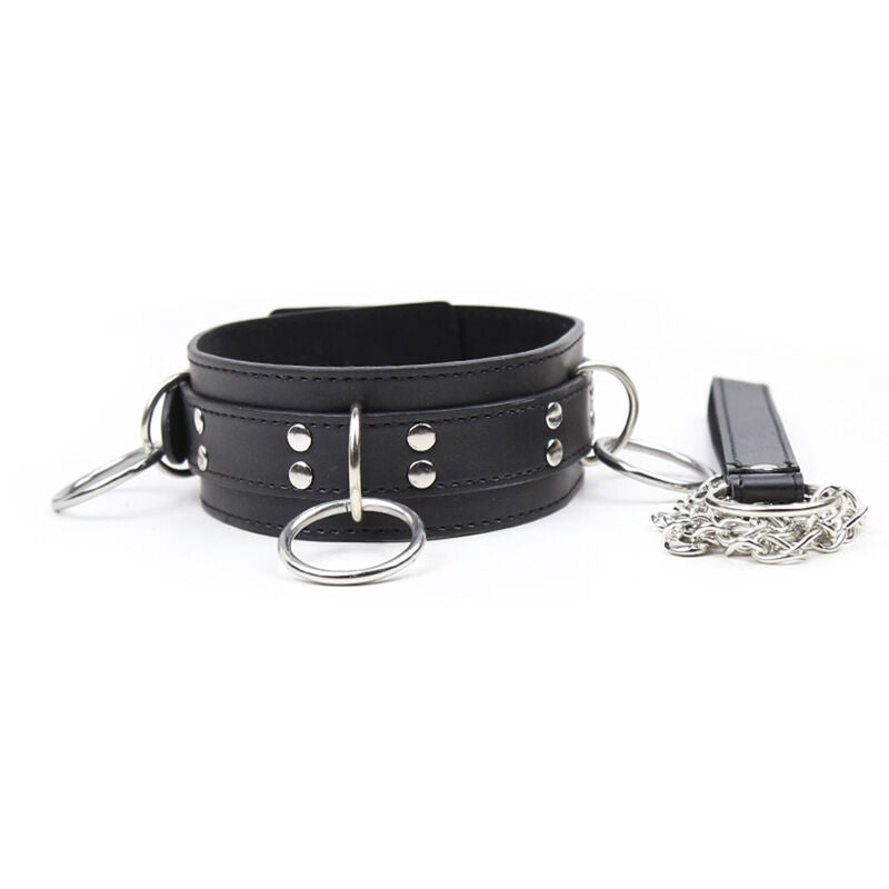OHMAMA FETISH - SUBMISSIE KETTING MET 3 RINGEN