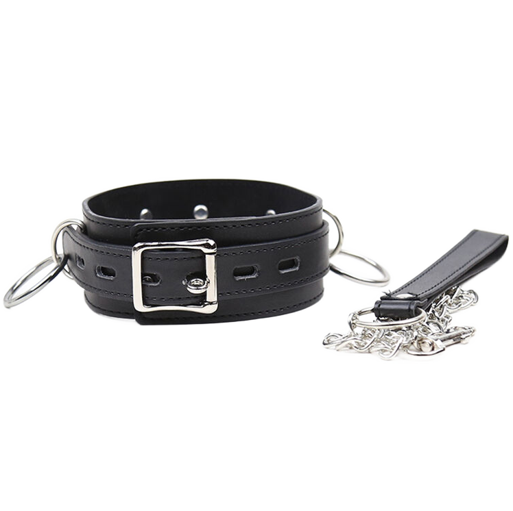 OHMAMA FETISH - SUBMISSIE KETTING MET 3 RINGEN