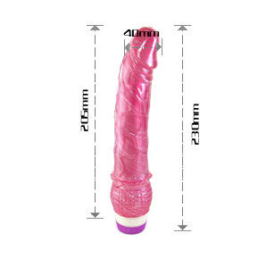 BAILE - REALISTISCHE RODE VIBRATOR 23 CM