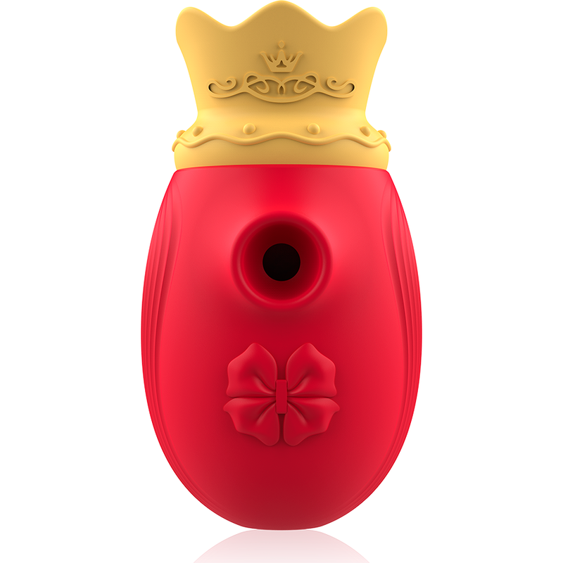 INTENS - CLITORISSTIMULATOR 10 ZUIG- EN LIKSTANDEN - ROOD