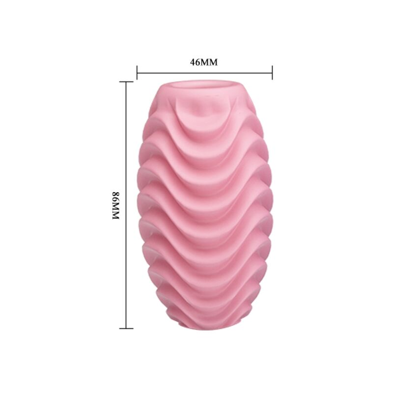 PRETTY LOVE - ROZE DUBBELZIJDIG MASTURBATIE-EI