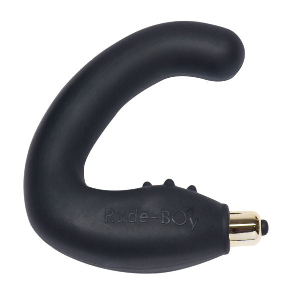 ROCKS-OFF - RUDE-BOY MALE G-SPOT MASSAGER 7 V ZWART