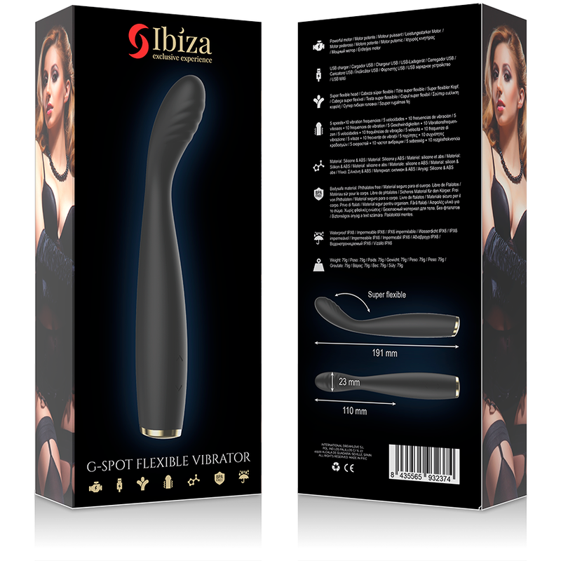 IBIZA - KRACHTIGE SPECIALE G-SPOT FLEXIBELE VIBRATOR