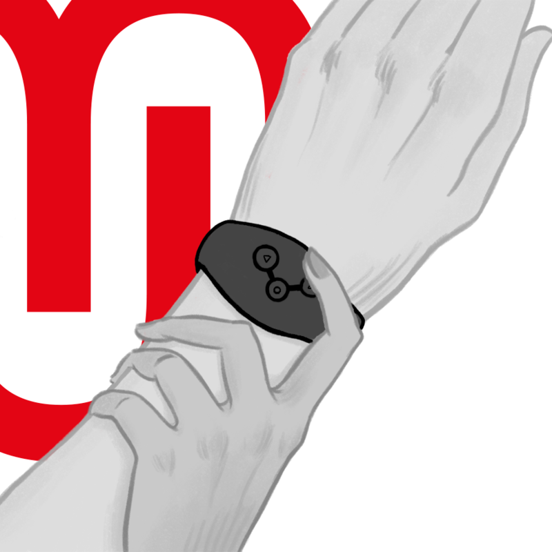 WATCHME - DRAADLOZE TECHNOLOGIE WATCH JET ZWART