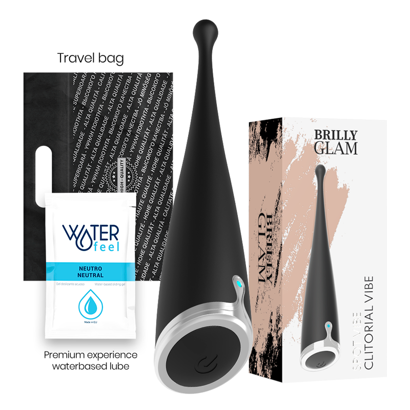 BRILLY GLAM - SPOT VIBE CLITORIAAL ZWART