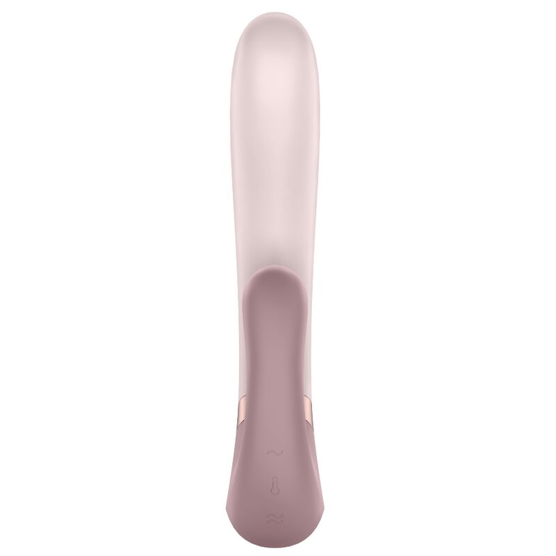 SATISFYER - HEAT WAVE VIBRATOR APP ROZE