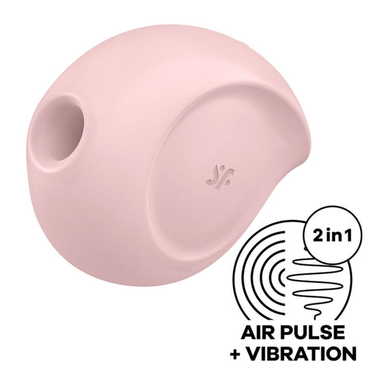 SATISFYER - SUGAR RUSH LUCHTDRUKSTIMULATOR & VIBRATOR ROZE