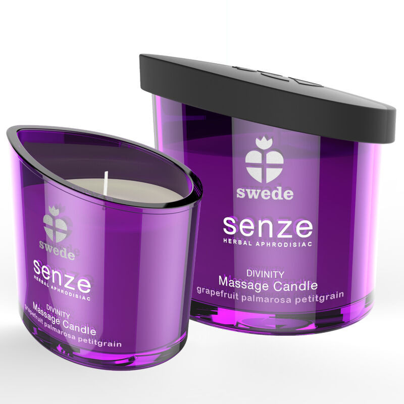 ZWEEF - SENZE DIVINITY MASSAGEKAARS - GRAPEFRUIT, PALMAROSA, PETITGRAIN