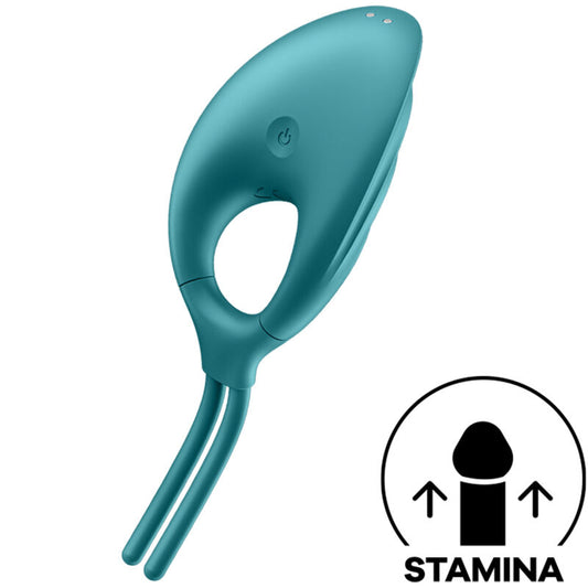 SATISFYER - SWORDSMAN VIBRERENDE RING GROEN