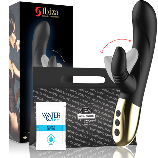 IBIZA - VIBRATOR NIEUWE ERVARING MET LIKKENDE KONIJN