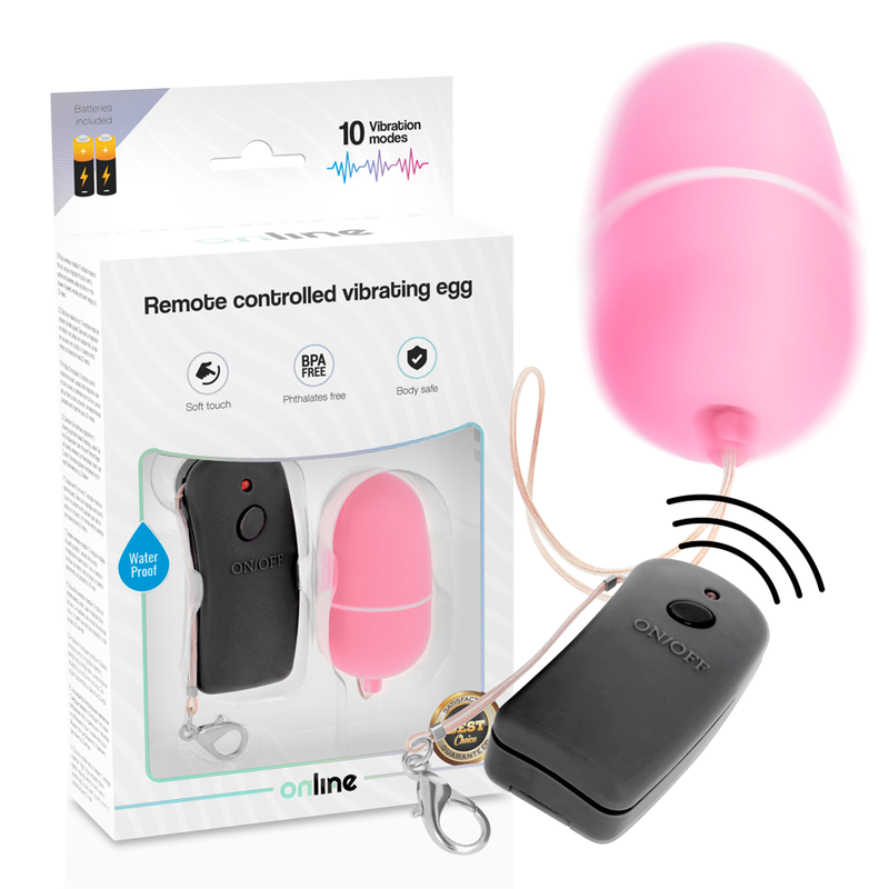 ONLINE - AFSTANDSBEDIENDE VIBREER EI ROZE