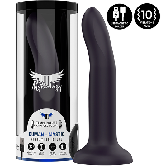 MYTHOLOGY - DUMAN MYSTIC DILDO L - VIBRATOR COMPATIBEL MET WATCHME DRAADLOZE TECHNOLOGIE