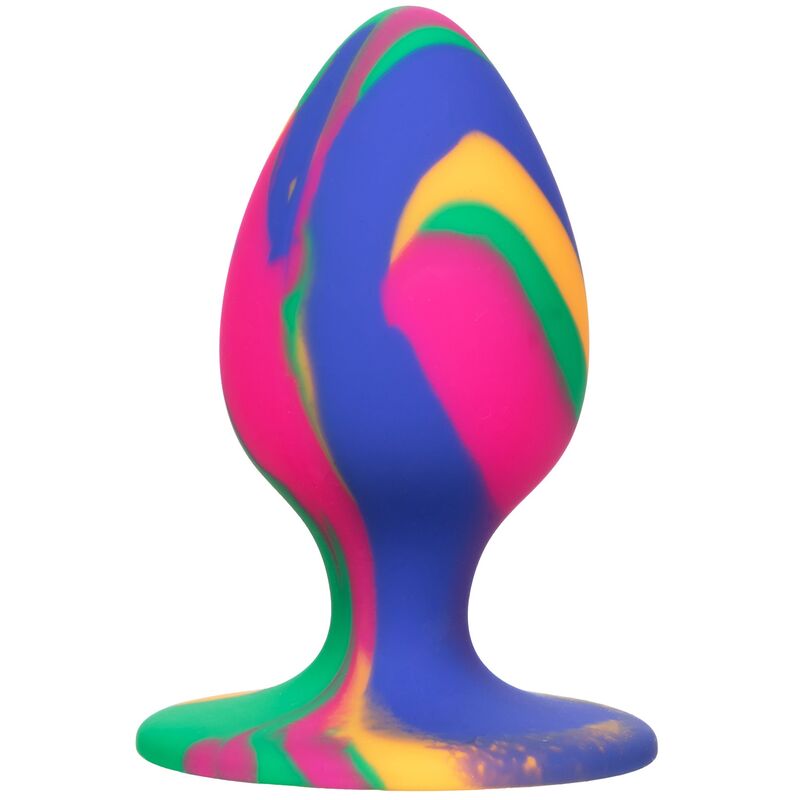 CALEXOTICS - CHEEKY MEDIUM TIE-DYE ANALE PLUG