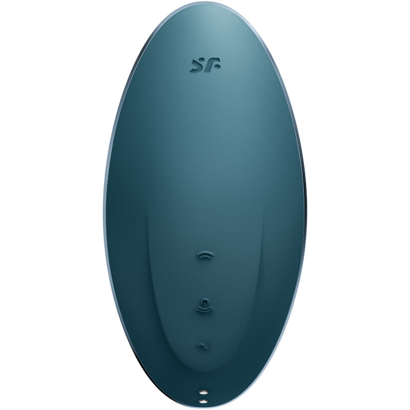 SATISFYER - VULVA LOVER 1 STIMULATOR EN VIBRATOR BLAUW