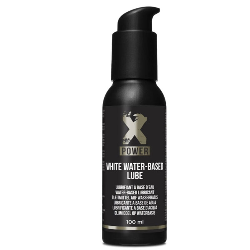 XPOWER - WITTE GLIJMIDDEL OP WATERBASIS 100 ML