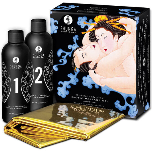 SHUNGA - Oosterse erotische lichaamsmassagegel met exotisch fruit